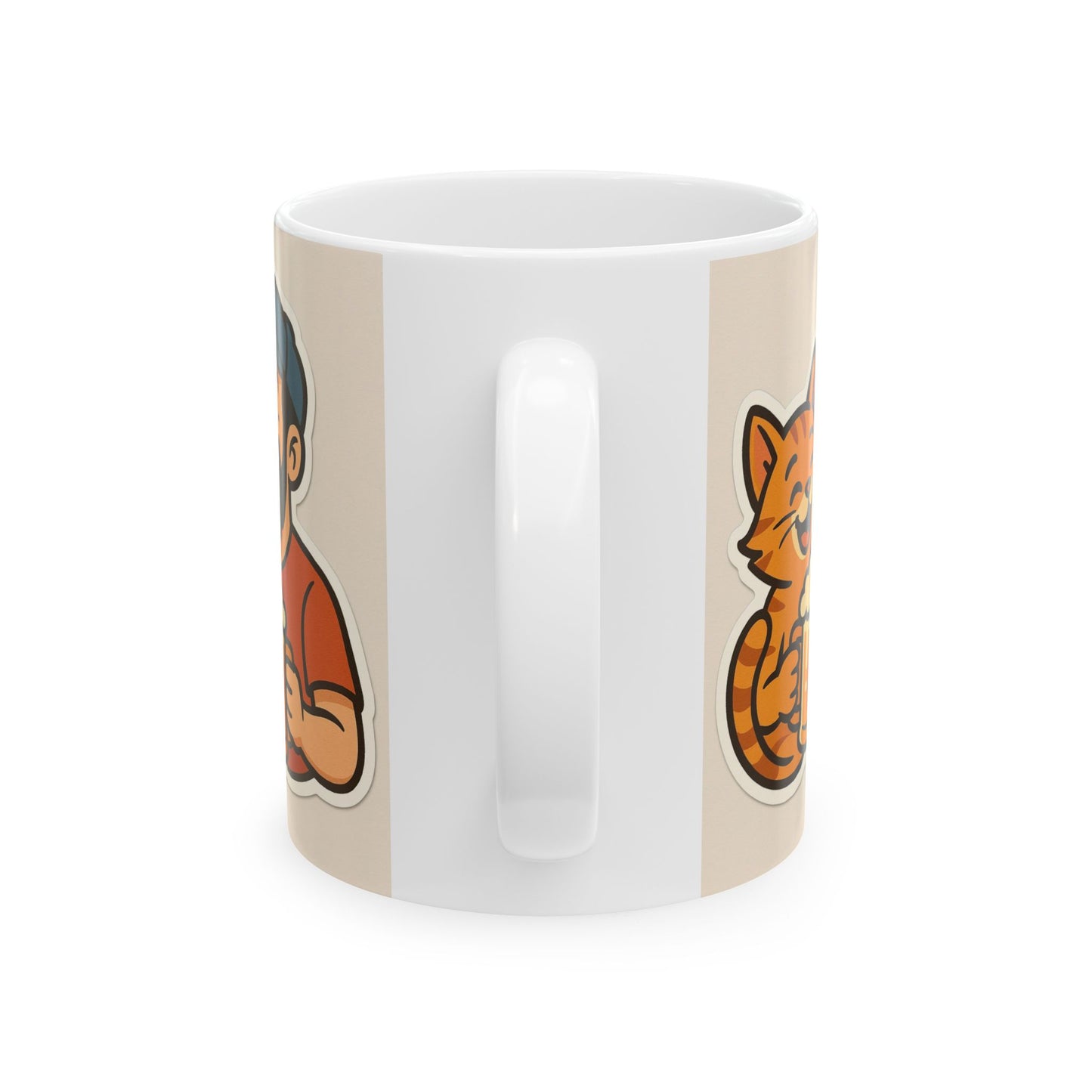 Beer and Cats - Ceramic Mug